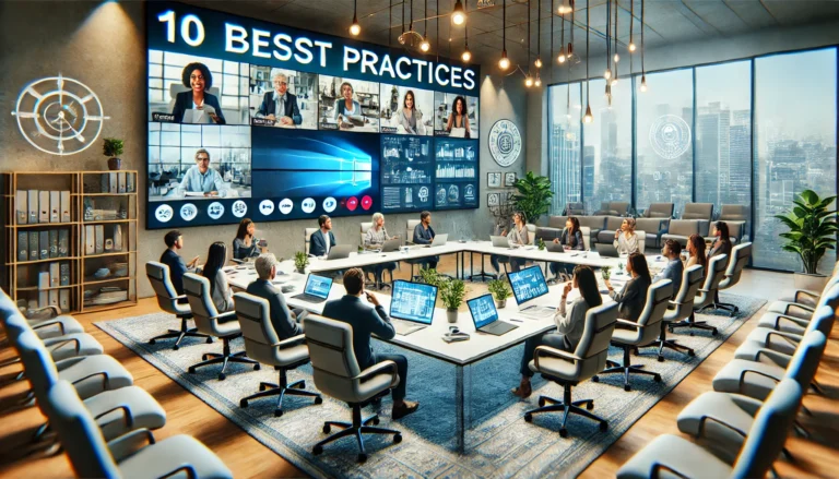 10 Best Practices for Virtual Project Meetings