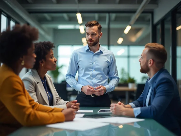 11 Effective Collaboration Strategies for Boosting Team Collaboration 1 Project manager collaborating with team